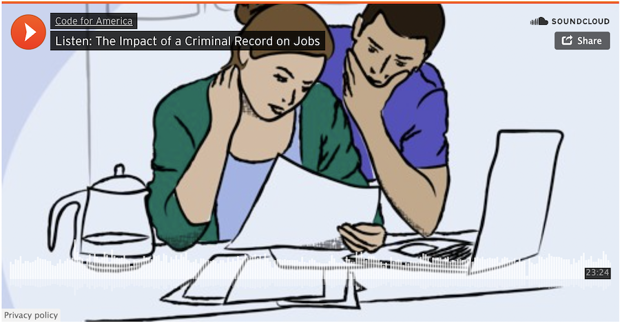 The Impact of a Criminal Record on Jobs audio story cover image