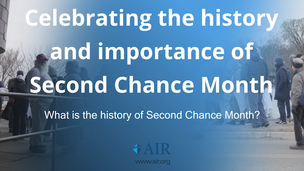 What is the history of Second Chance Month? video screenshot