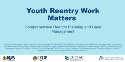 Youth Reentry Work Matters Cover
